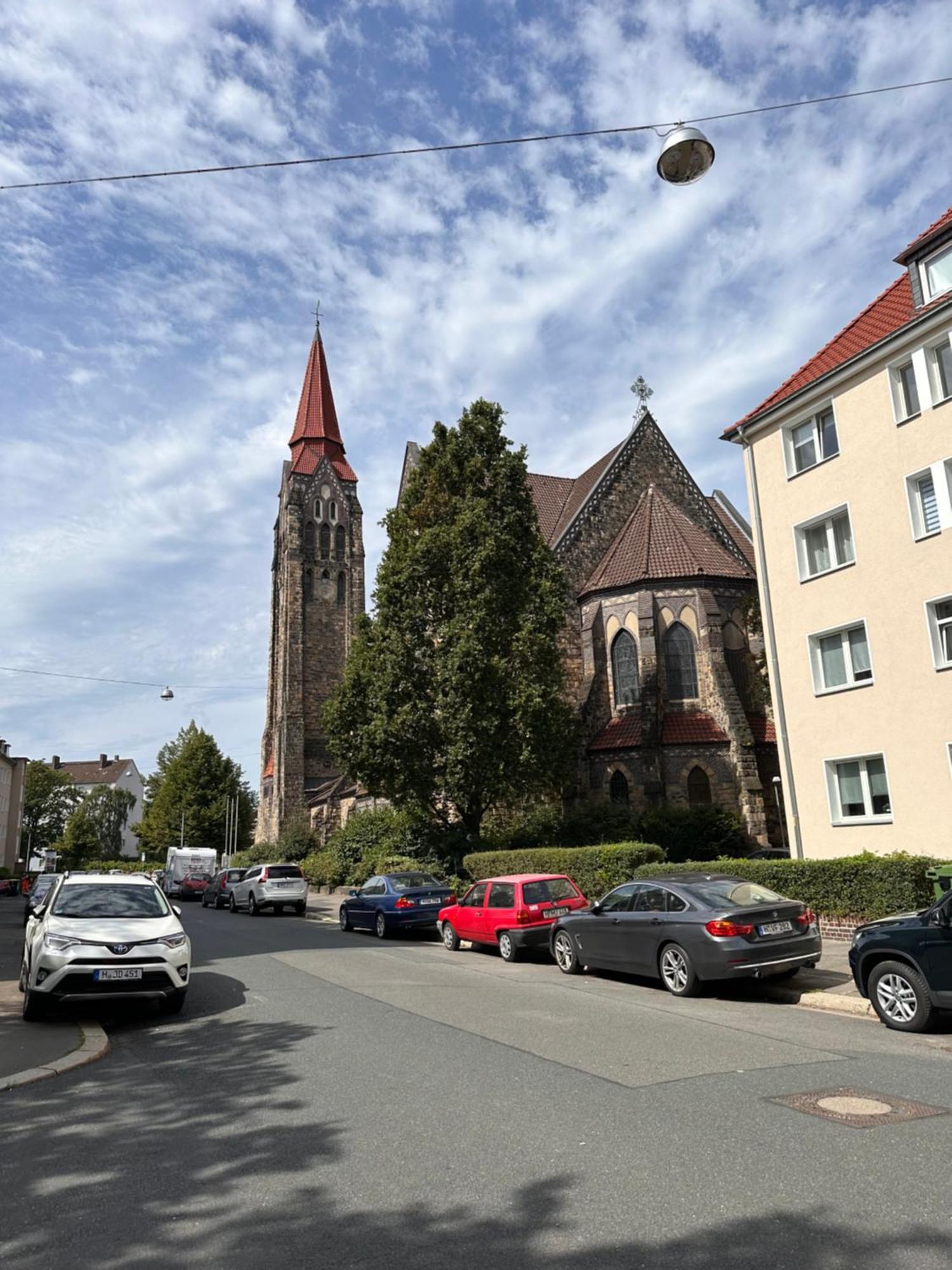 Doppelbett Unterkunft Vahrenwald-List Hannover Kültér fotó