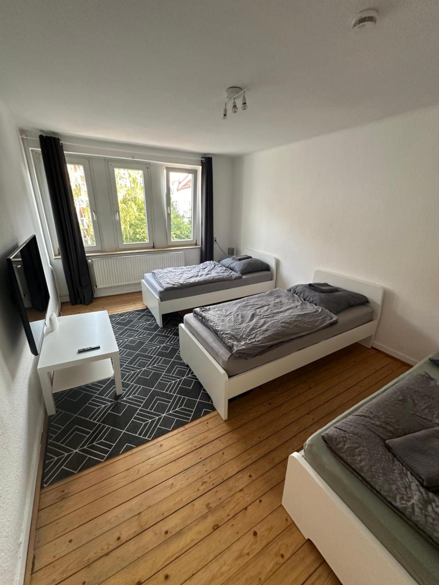 Doppelbett Unterkunft Vahrenwald-List Hannover Kültér fotó