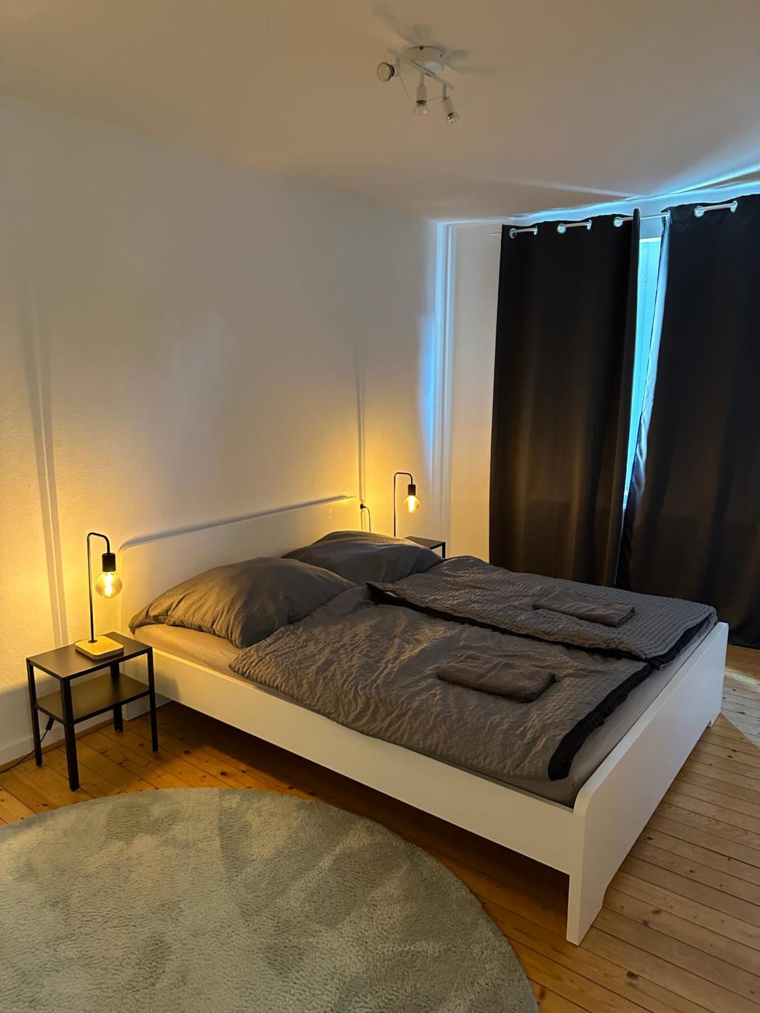 Doppelbett Unterkunft Vahrenwald-List Hannover Kültér fotó